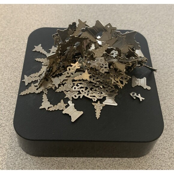 CRDL Magnetic Desktop Posable Sculpture Metal Pieces Pharmacy Apothecary Medical - Picture 2 of 6